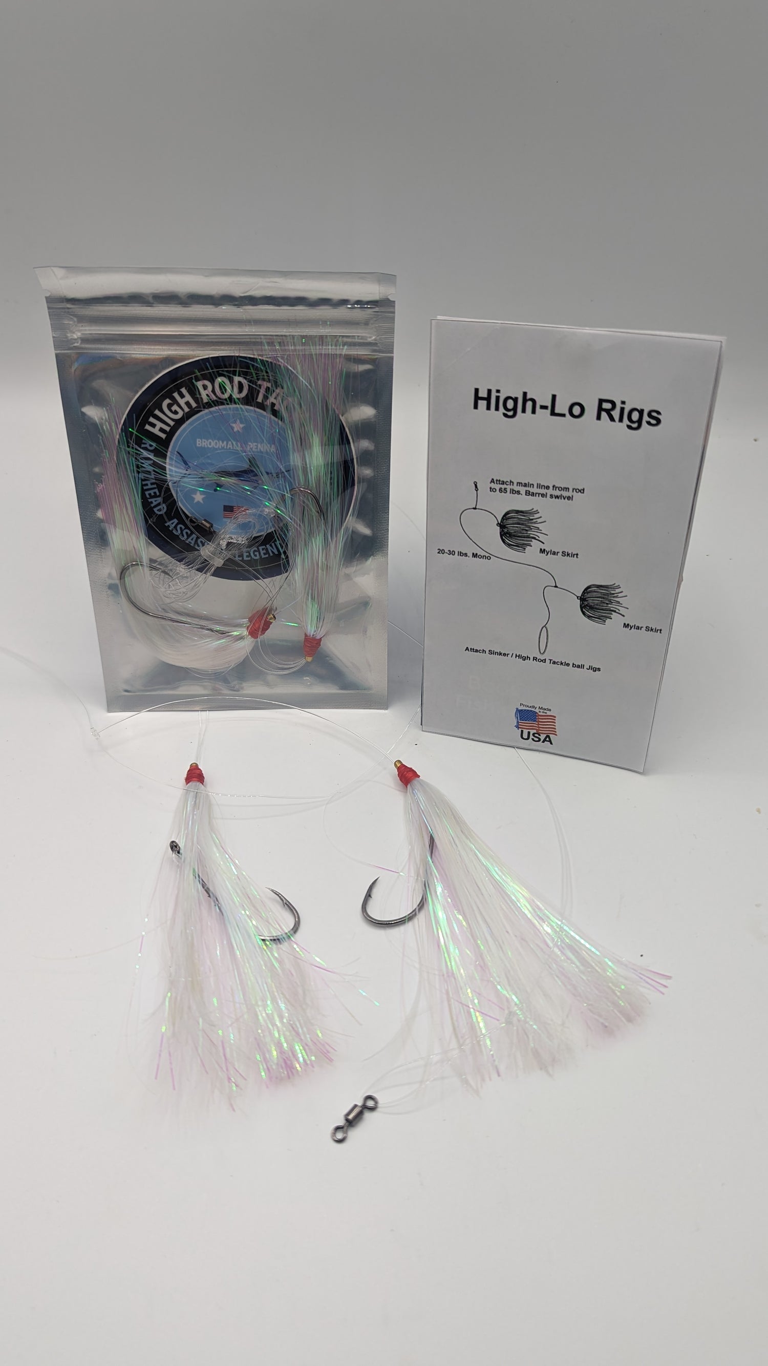 High Low Rig Pyramid Legend High Low Rig Mylar – High Rod Tackle 2021